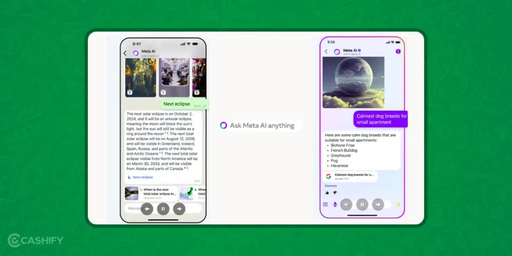 Start Conversation Using Meta AI on WhatsApp
