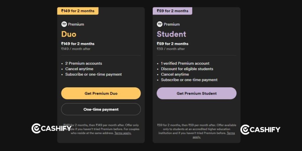 Spotify Premium list