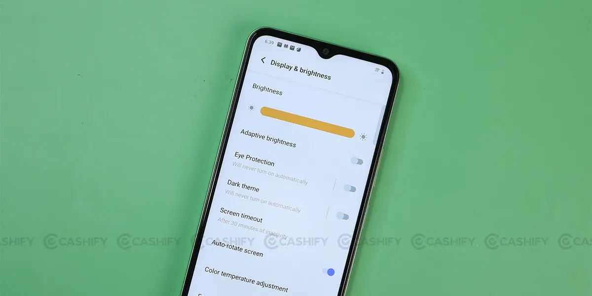 Vivo T3 Lite 5G Brightness