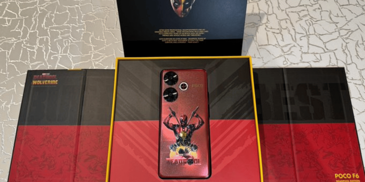 POCO F6 Deadpool -Inspired Design Unveiled- Launch Details Inside