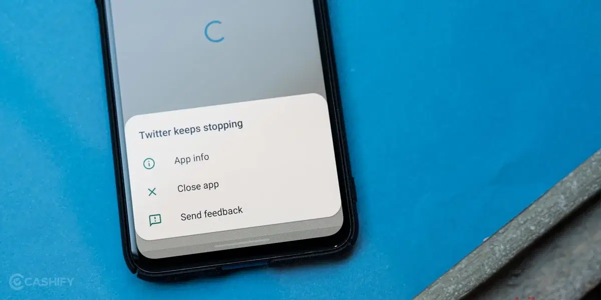 app crashing issue in Android phone