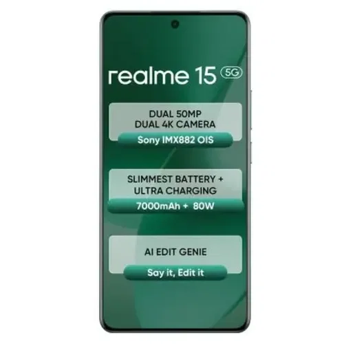 Realme 15 5G Front