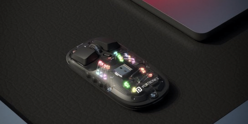 Portronice Toad 5, company's first transparent wireless mouse