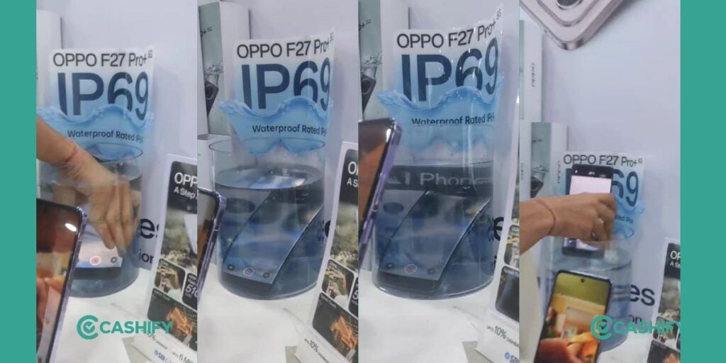 IP69 water test