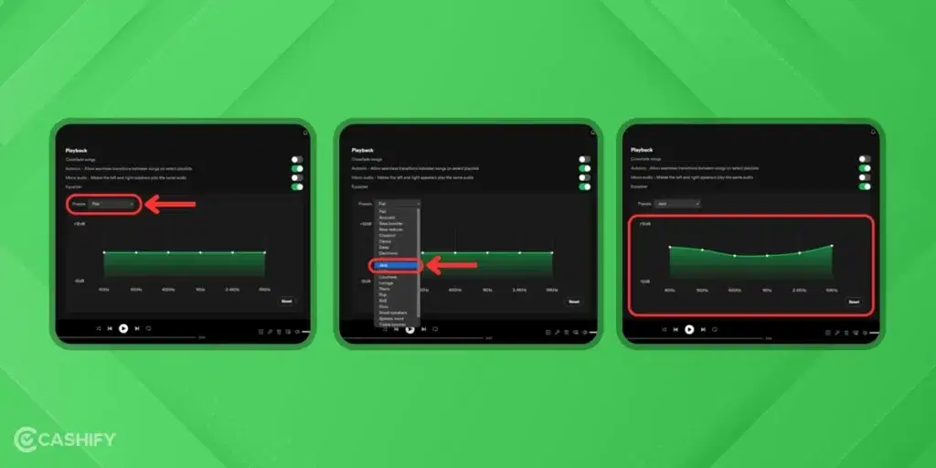 Modify Spotify Equalizer Settings on PC/Desktop - step -1