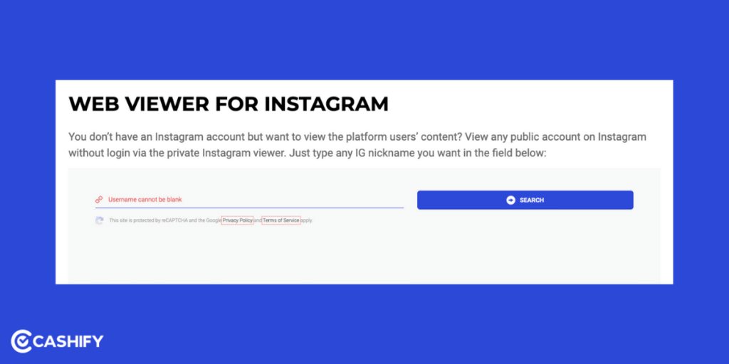 Inflact profile viewer for Instagram