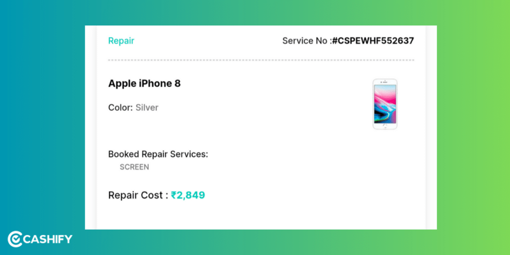 Apple iPhone 8 repair cost