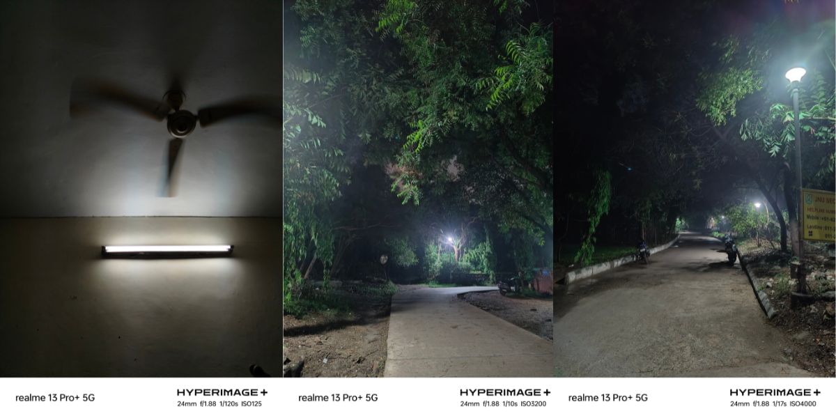 Realme 13 Pro Plus night images