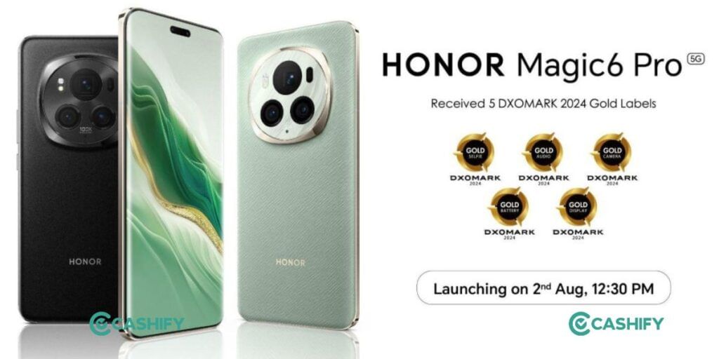 Magic 6 Pro DXOMARK 2024 Gold Labels
