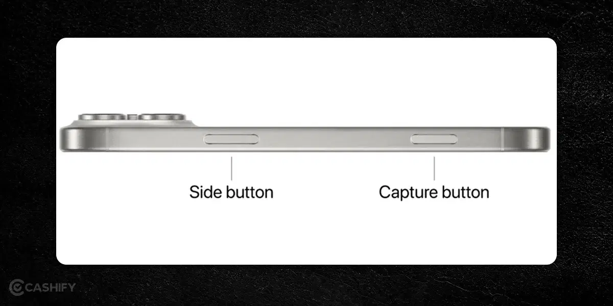 Apple iPhone 16 Features- New Capture Button