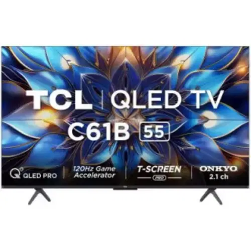TCL 55C61B 55 inch (139 cm) QLED 4K Front