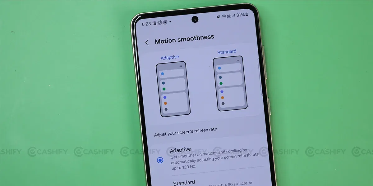 Samsung Galaxy F55 5G Refresh Rate