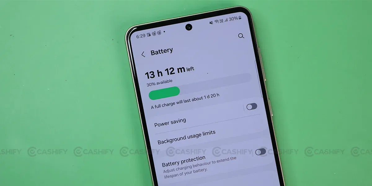Samsung Galaxy F55 5G Battery