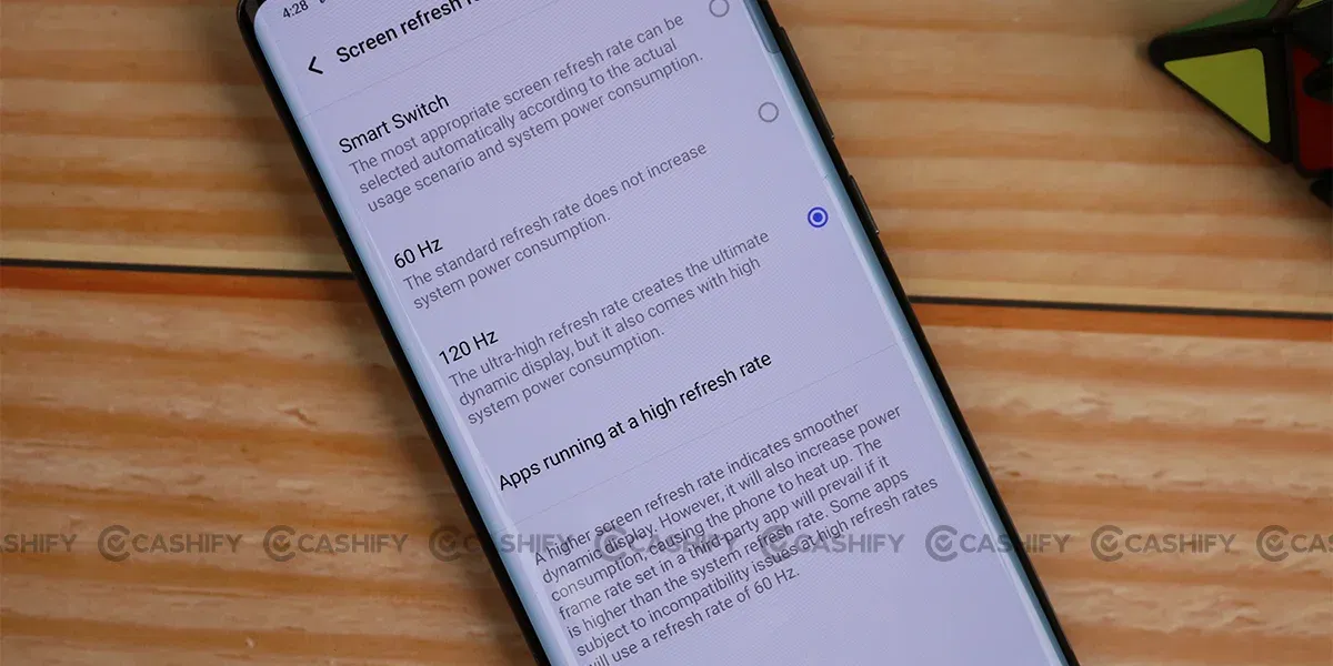 Vivo X90 Pro refresh rate