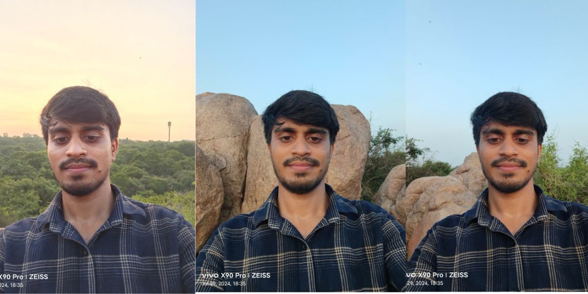 Vivo X90 Pro front camera