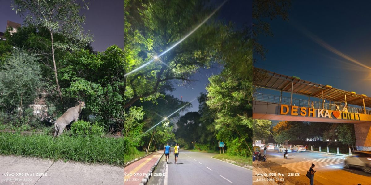 Vivo X90 Pro night photography