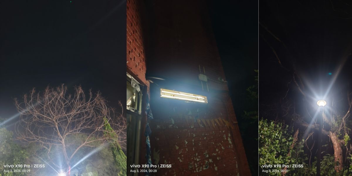 Vivo X90 Pro night photography