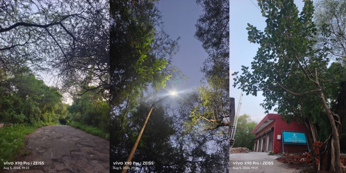 Vivo X90 Pro night mode
