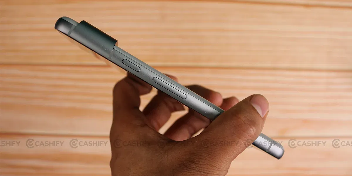 Volume and Power button