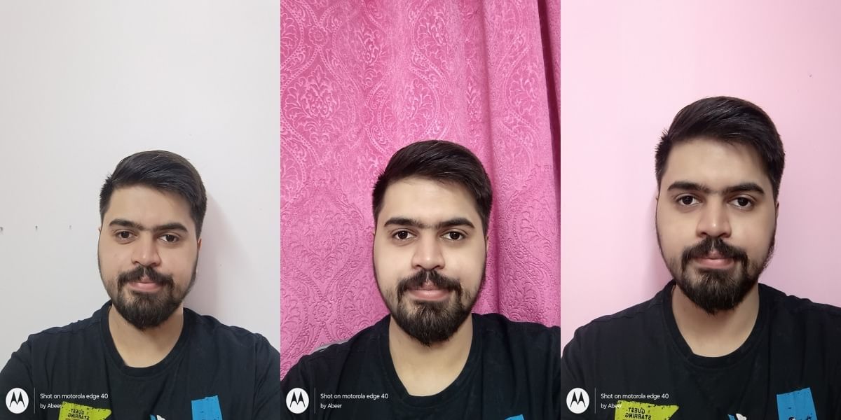 Motorola Edge 40 Selfie Sample