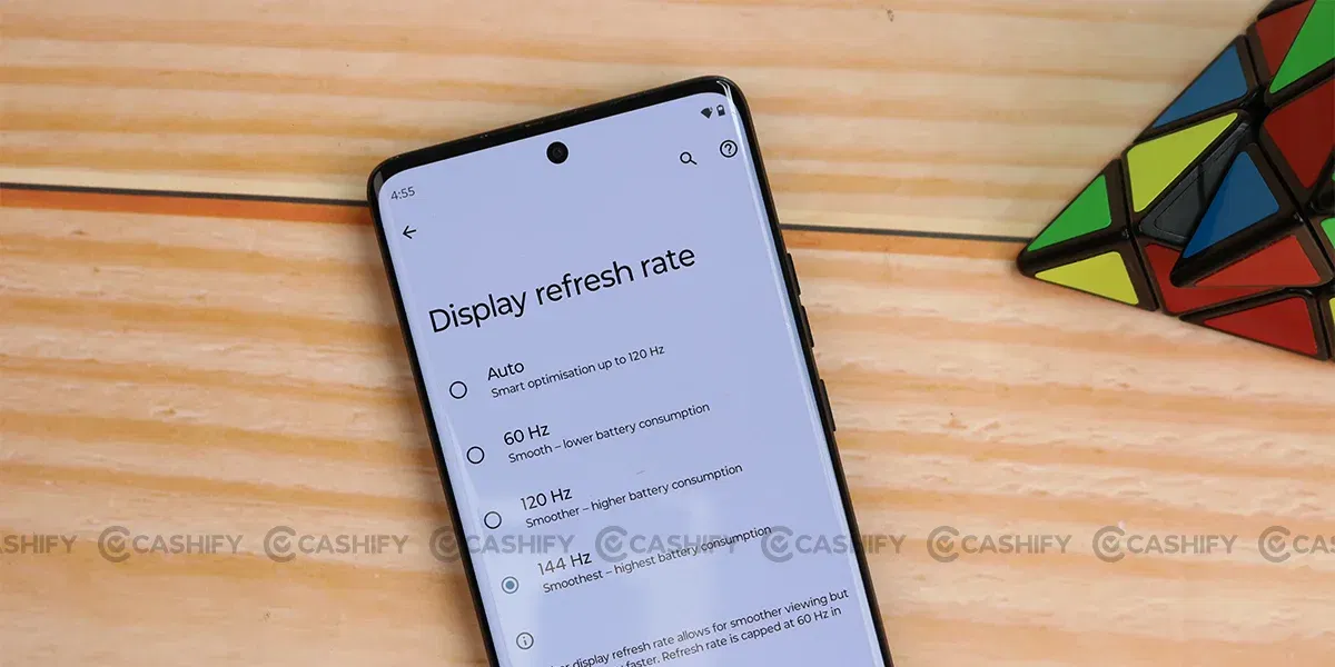 Motorola Edge 40 Refresh Rate
