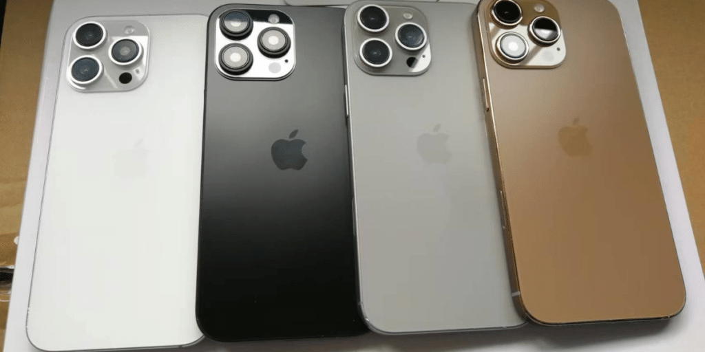 iPhone 16 Pro dummy handsets leaked