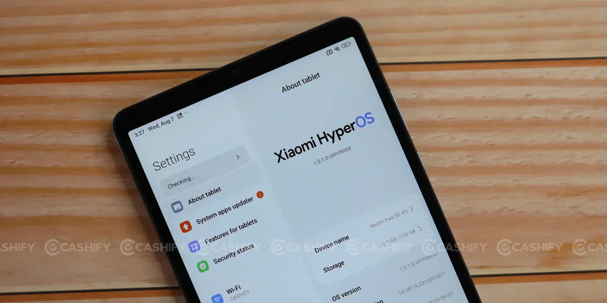 Xiaomi Redmi Pad SE 4G  About Tablet