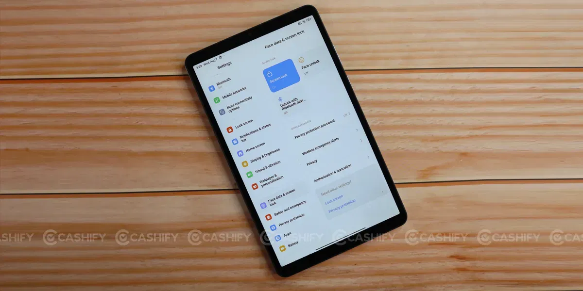 Xiaomi Redmi Pad SE 4G Face Unlock