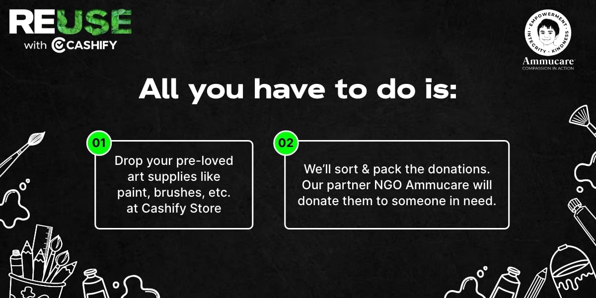 ReUse With Cashify: How To Donate