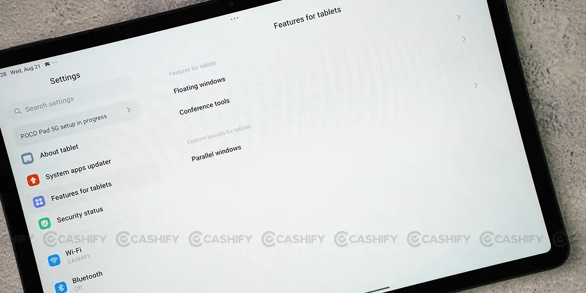 Poco Pad 5G Features