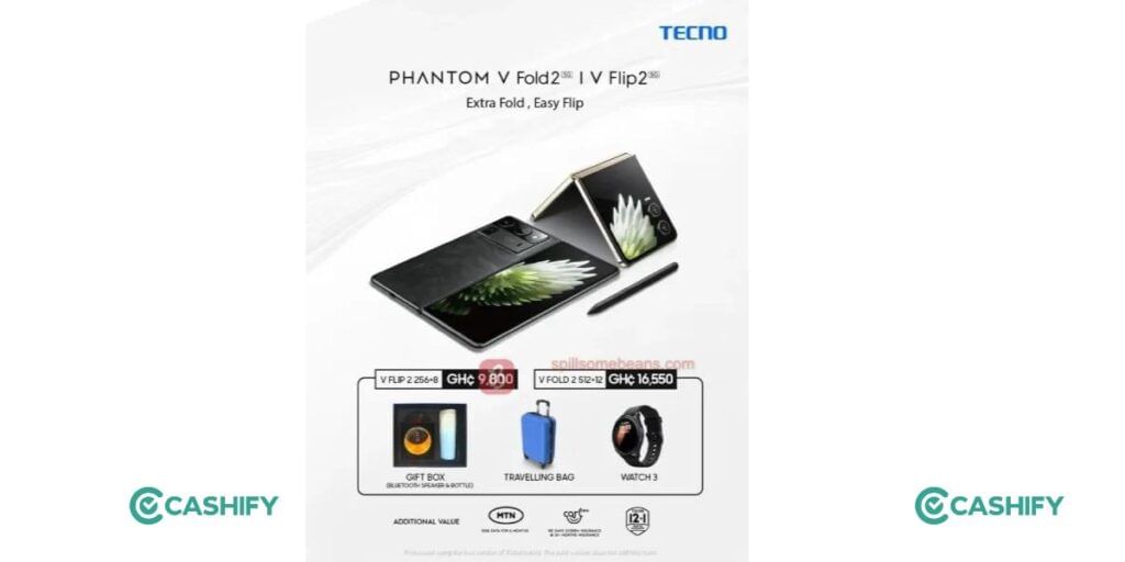 Tecno Phantom V Fold 2 And V Flip 2 Prices