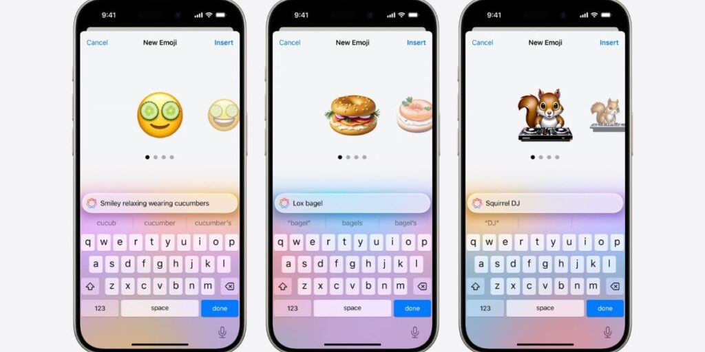 Apple iPhone 16 AI Features - Genmojis (AI-Generated Emojis)