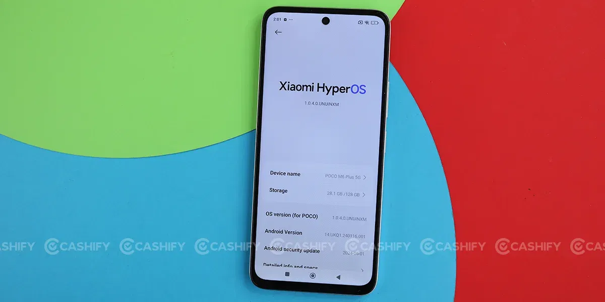 POCO M6 Plus 5G HyperOS