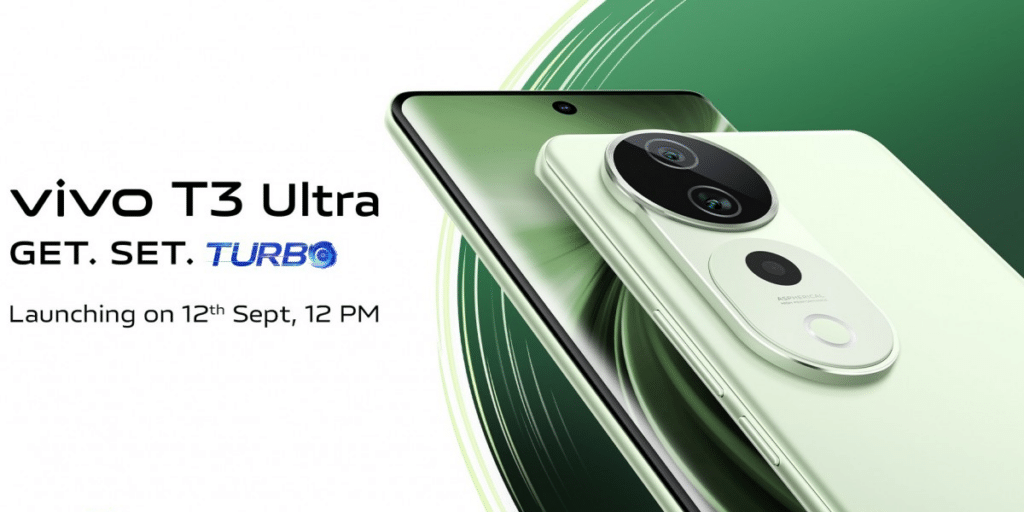 Vivo T3 Ultra To Launch On September 12