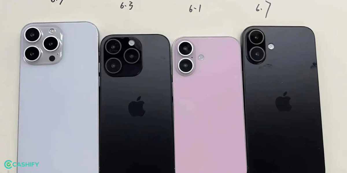 Iphone 16 vs 16 plus vs 16 pro vs 16 pro max size comparison