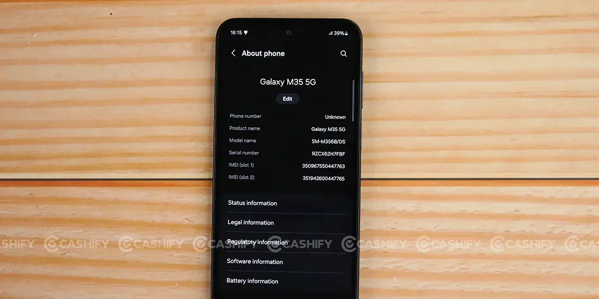 Samsung Galaxy M35 5G Performance Details