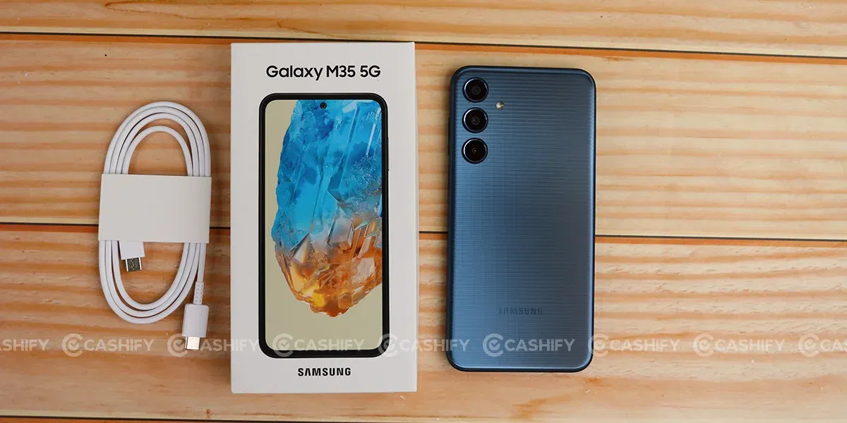 Samsung Galaxy M35 5G Box Contents