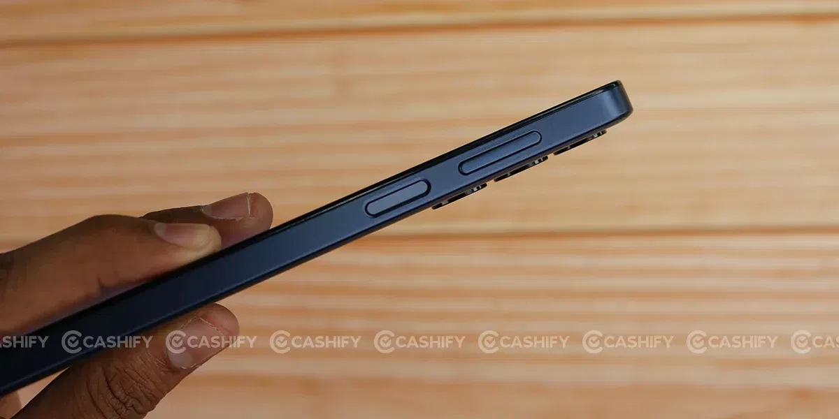 Volume and Power Button