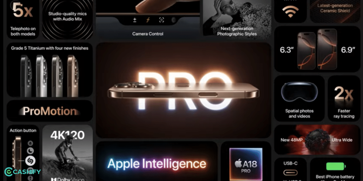 Apple iphone 16 pro features