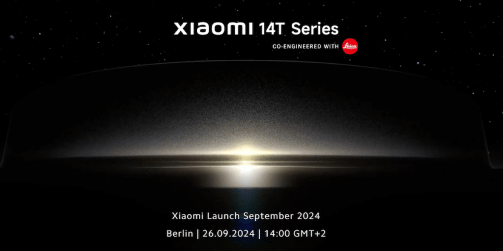 Xiaomi 14T series launch date announced