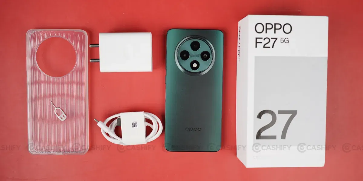 Oppo F27 5G Box Contents