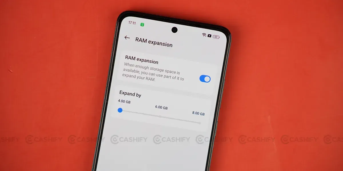 Oppo F27 5G RAM Expansion