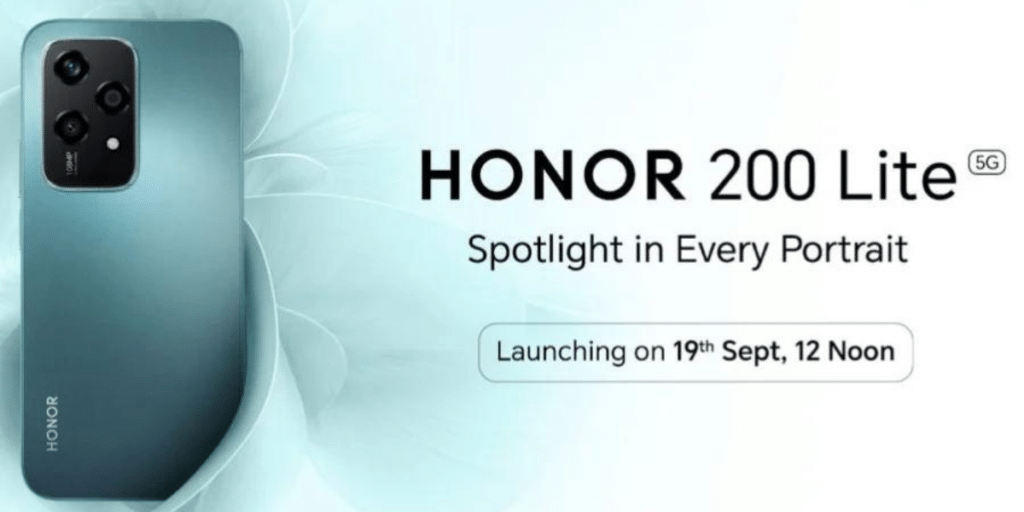 Honor 200 Lite India launch date and specs confirmed by the company