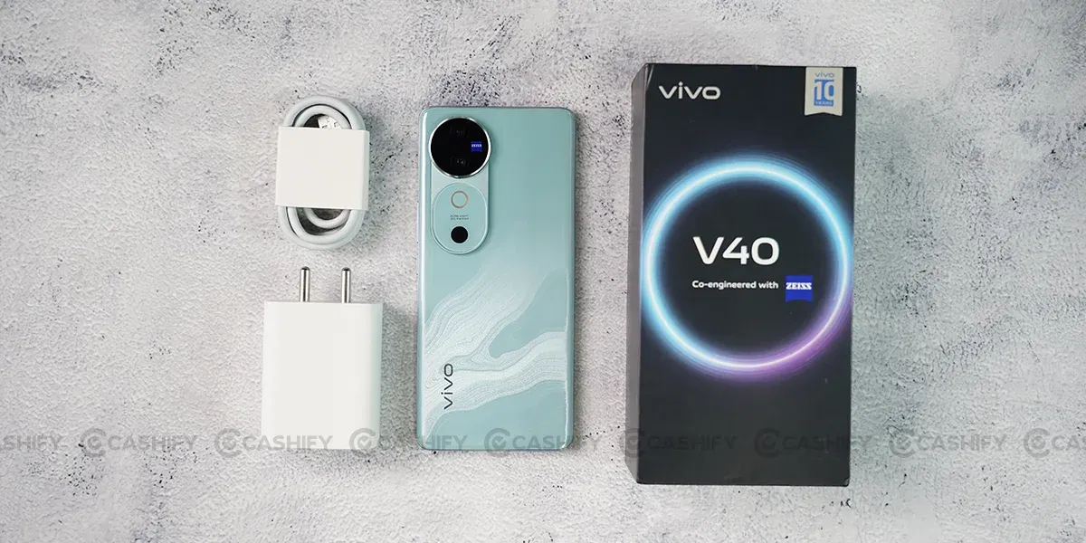 Vivo V40 box content