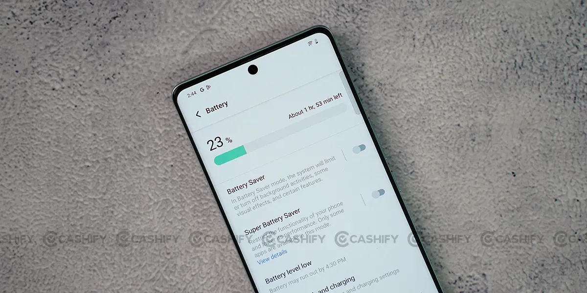 Vivo V40 battery life