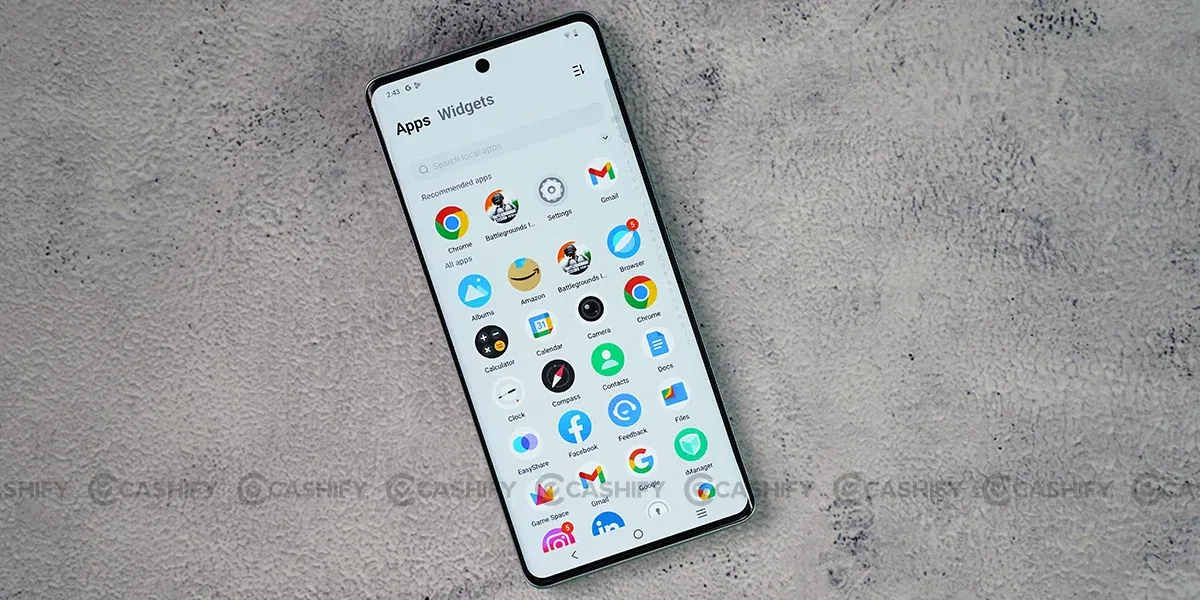 Vivo V40 UI