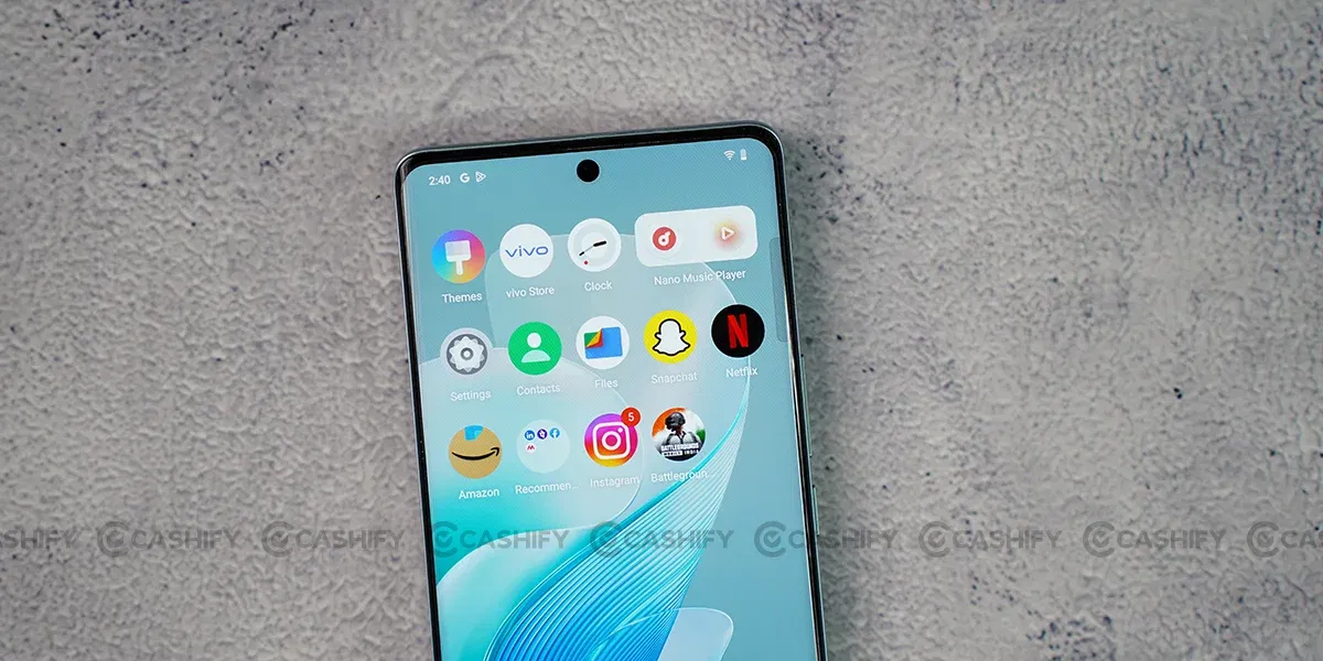 Vivo V40 UI