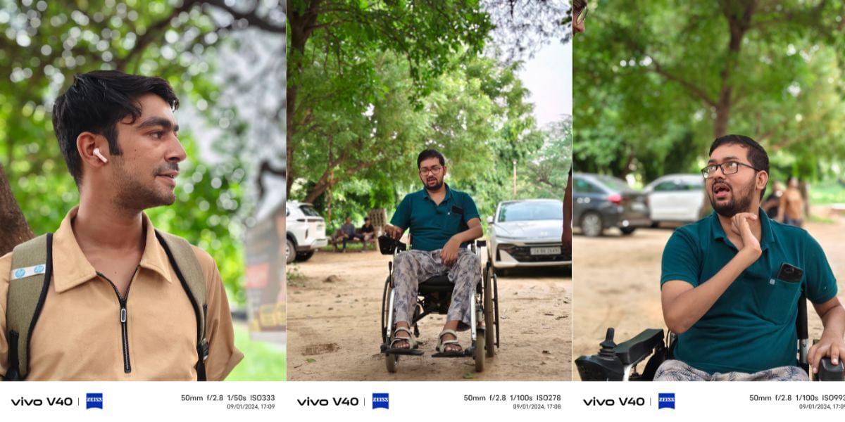 Vivo V40 portrait Camera sample