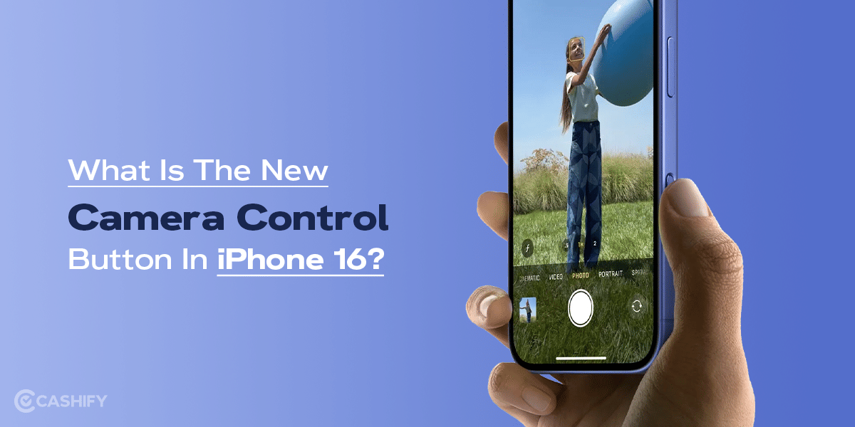 What Is The New Camera Control Button In iPhone 16?