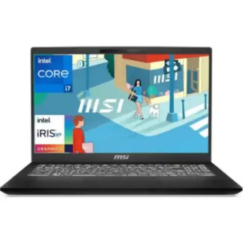 MSI Modern 15 H C13M 218IN Core i5 13th Gen 16 GB 512 GB SSD Windows 11 Front